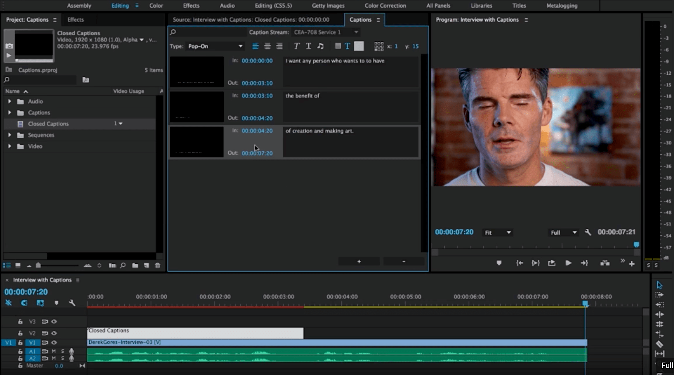 How to Add Subtitles & Captions in Premiere Pro