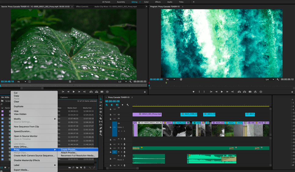 How to Use the New & Powerful Premiere Pro Proxy Workflow
