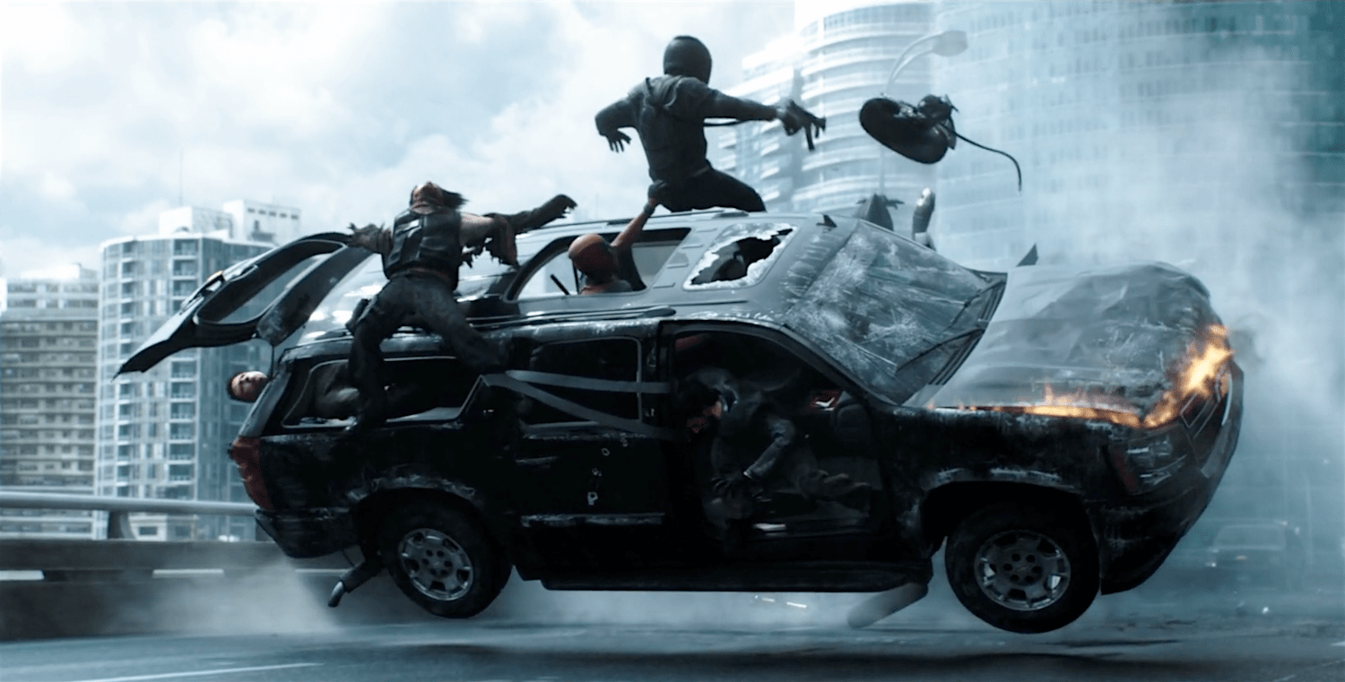 Deadpool's Highway Sequence VFX Breakdown